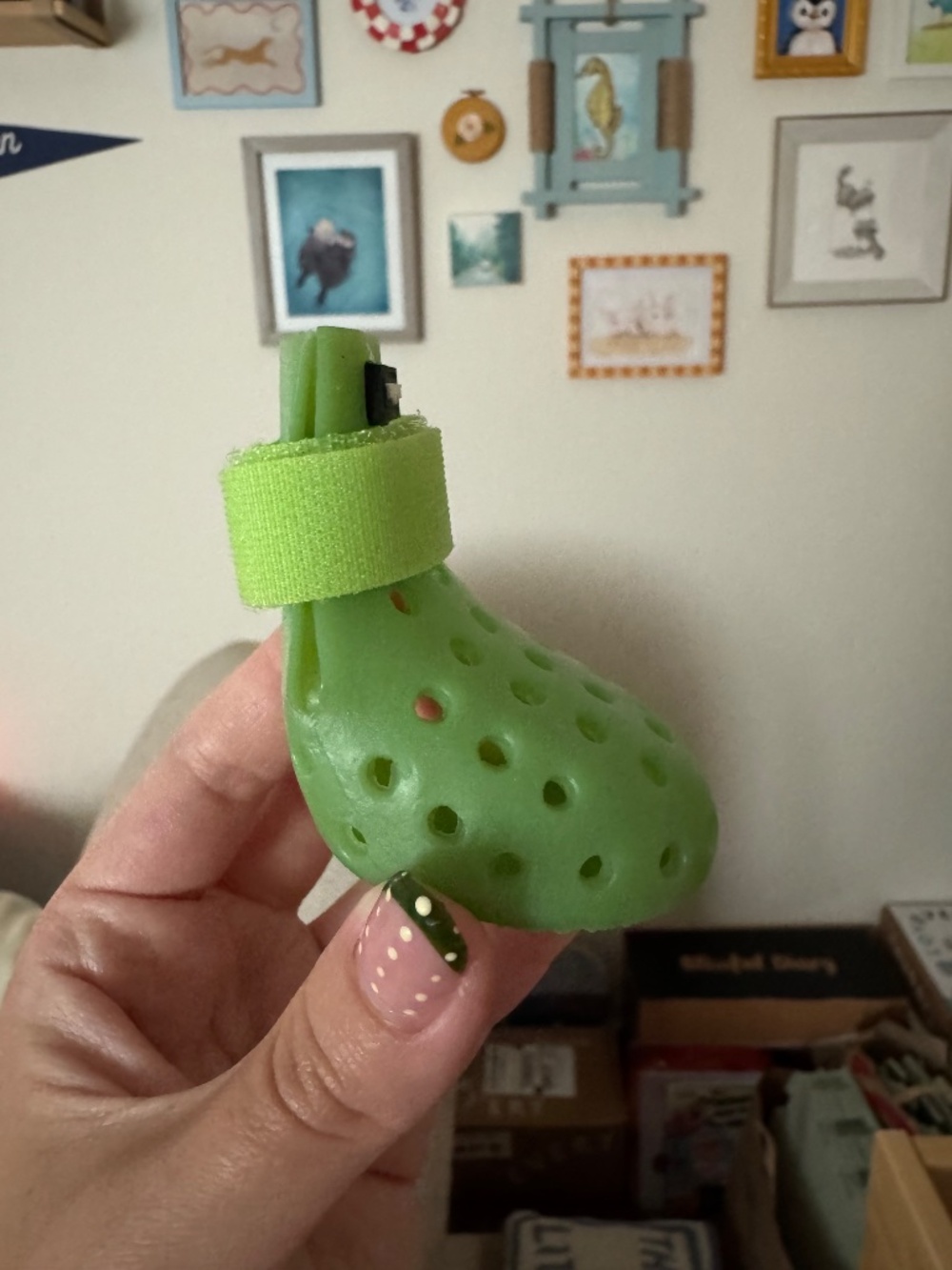 Wagwear WAGWELLIES MOJAVE in Lime Green XXSH - Picture 4 of 5